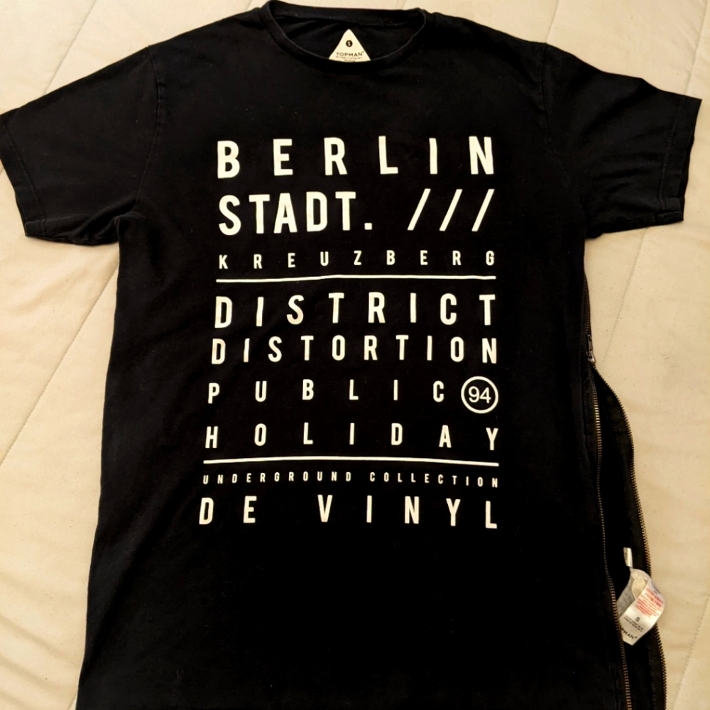 TopMan zipper Tee